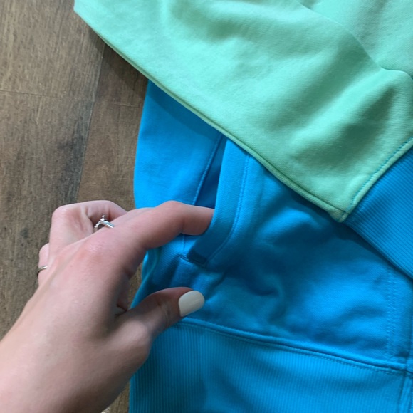 Avia NWT blue/green running track sports set size S 6-6X - Picture 8 of 11